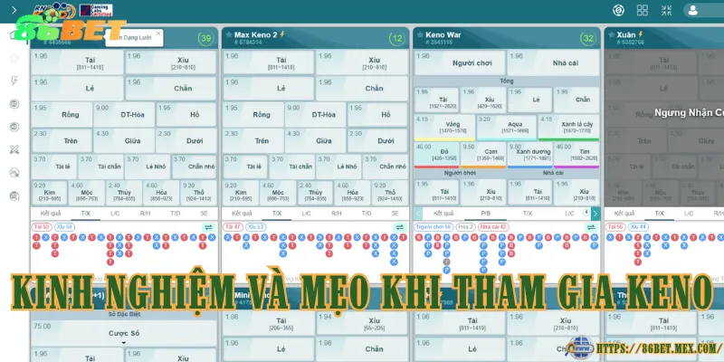 Keno là gì? Các hình thức chơi keno được ưa chuộng Kinh nghiệm và mẹo khi tham gia Keno