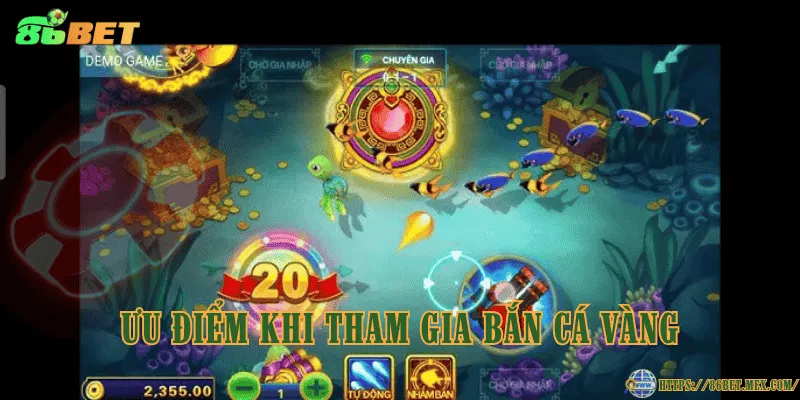 Bắn cá vàng là gì? Luật chơi và ưu điểm khi săn thưởng Ưu điểm khi tham gia bắn cá vàng